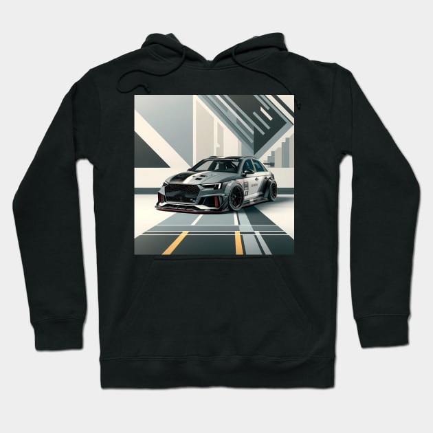 Audi RS4 Hoodie by TaevasDesign